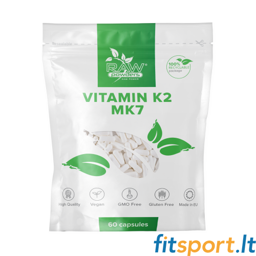 Raw Powders Vitamin K2 (MK-7) 60 kaps. 